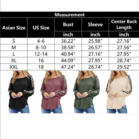 Waffle Knit Leopard Tunic Sweater - Picture 4 of 4